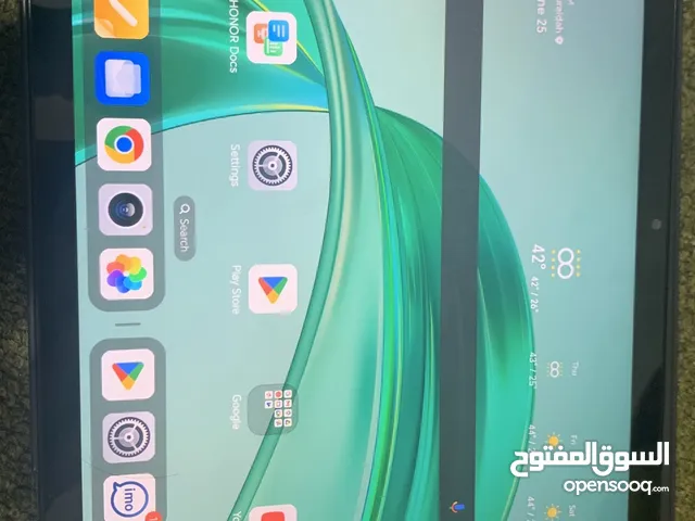 Honor pad x8a 4gm ram +4 gm 128 gm rom
