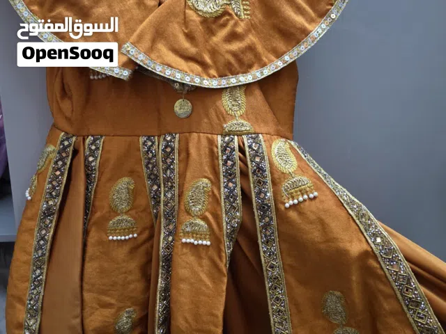 فستان أطفال تراثي فاخر مع حزام