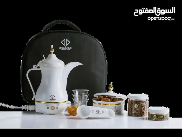 دلة المسافر - صانعة القهوة السعودية الكهربائية 400 مل