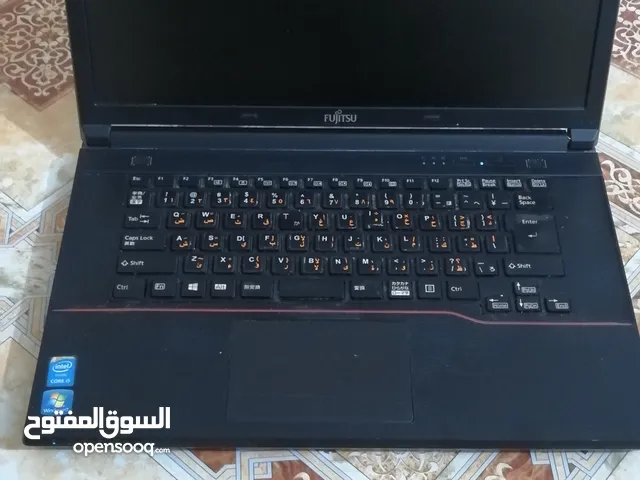 لابتوب فوجيتسو مستعمل مناسب لطلاب والاعمال البسيطه