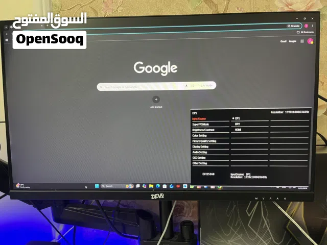 شاشه ديفو 360 هيرتز 0.3 sec