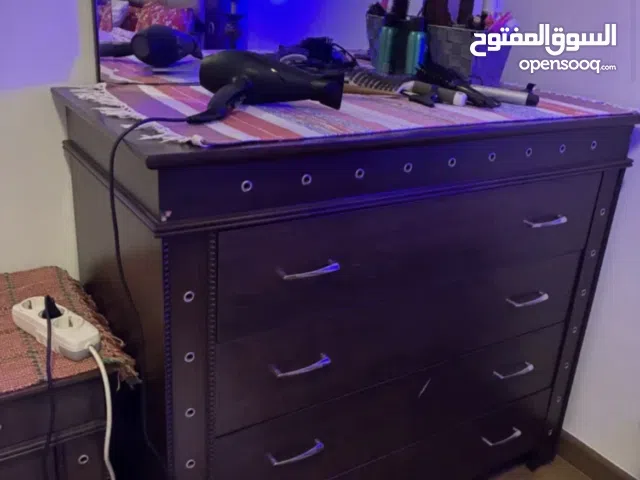 للبيع غرفة نوم دون خزانة/خشب فاخر -