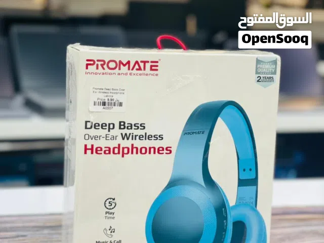 Brand New Promate Wireless Headphones in Oman  Padded comfort  Thumping bass