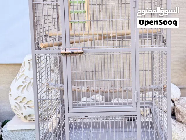BEAUTIFUL XXL CAGE AND ACCESSORIES FOR PARROT