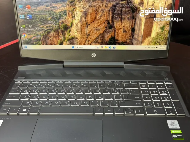 HP Pavilion Gaming Laptop 15-dk1000 i5-10th Gen 8GB Ram 512GB SSD 1650 4GB Graphic Card 15.6”