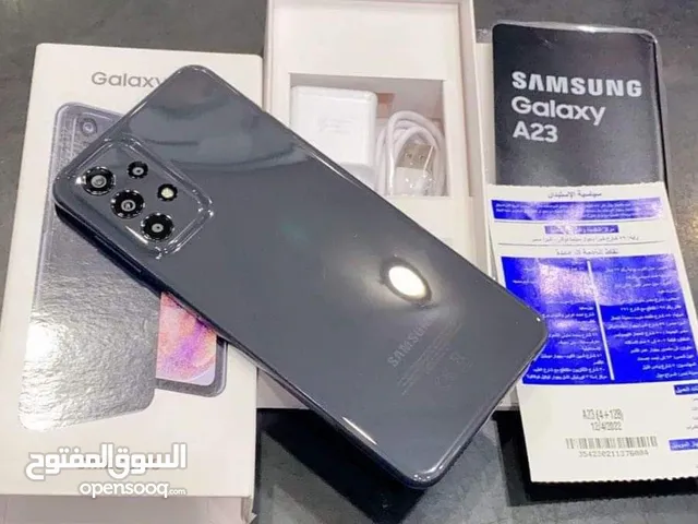 اخو الجديد Samsung A23 رام 12 جيجا 128 أغراضة والكرتونه الأصلية متوفر توصيل وهدية