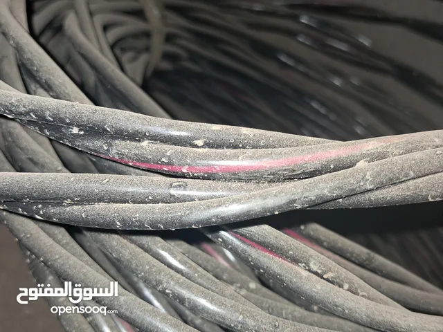 السلام وعليكم اليوم أعرض لكم كيبل المنيوم ابيض خطين