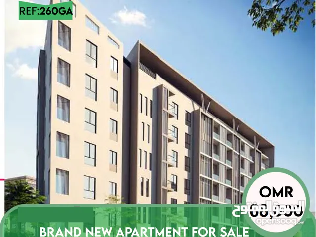 Brand New Apartments for Sale in Azaiba REF 260GA شقة جديده للبيع في العذيبة