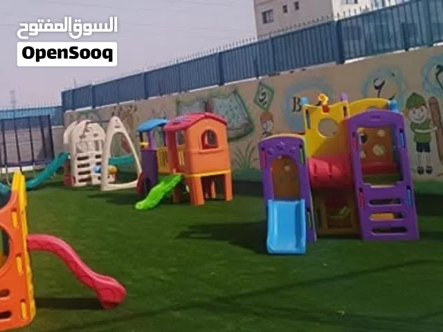 العاب خارجية سيفتي بالوان جذابة مراجيح وسحاسيل
