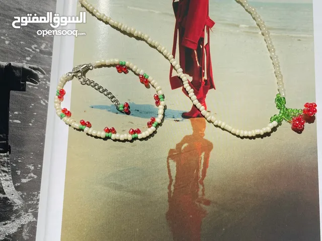 أساور وحلق من الخرز صنعت يدوياً Handmade accessories