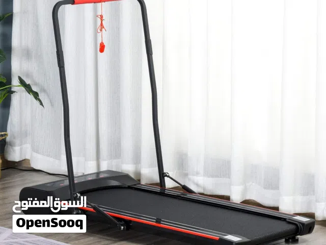 جهاز مشي منزلي سهل الطي والحركه مع ذراعين تحكم ريموت كونترول مزود بشاشه لقياس الوقت والمسافه والسعرا
