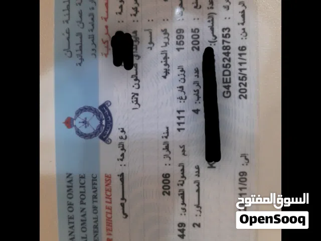 Used Hyundai Elantra in Muscat