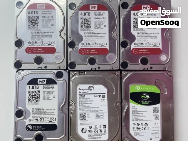 1TB 4TB 3.5” HDD HARD DRIVE STORAGE FULLY WORKING