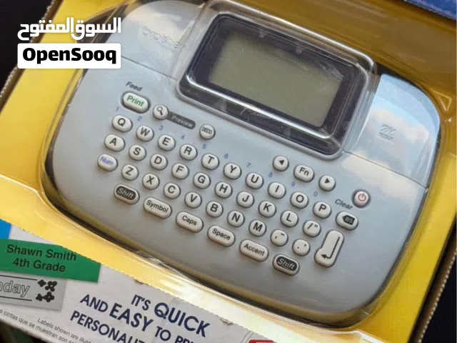 طابعة ملصقات وليبلات جديدة بكرتونتها (labels printer brothers)