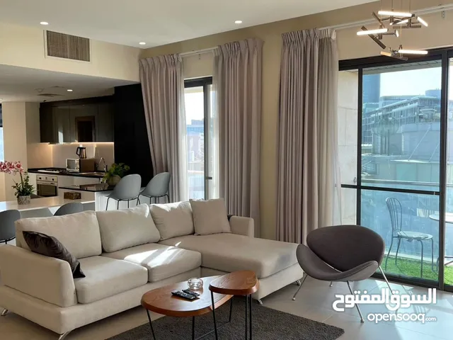 شقة فاخرة مفروشة للايجار 2 نوم في العبدلي ابراج داماك