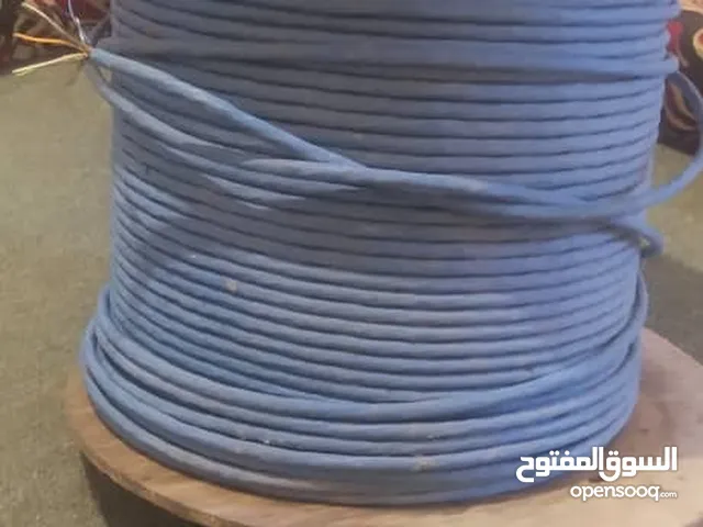 كابل شبكة انترنت كات 6 cat6 طوله 200م او اكثر شوي