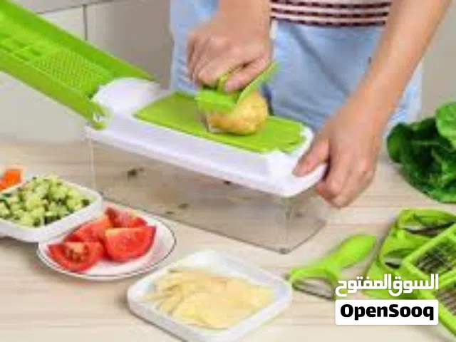 قطاعة يدويه وبرش الخضار و الفواكه و اجبان حلقات و اصابع ومربعات  مبرشه فواكه و خضار و الاجبان تقطيع