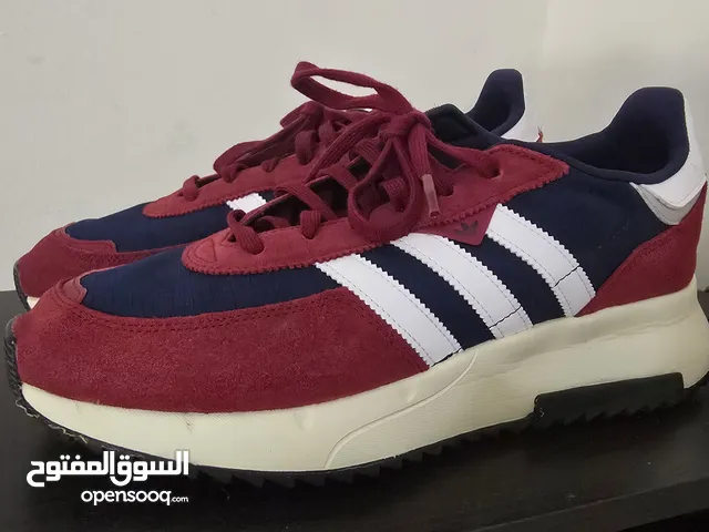 Adidas shoes burgundy حذاء اديداس رياضي خمري