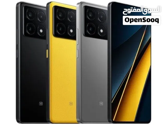 POCO X6 Pro هاتف  جهاز نضيف ومكفول تحت ضمان الوكالة