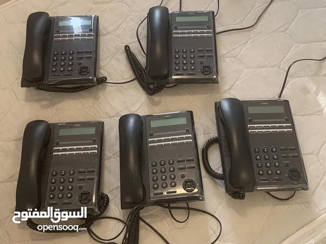 5 pcs NEC Corded Telephones