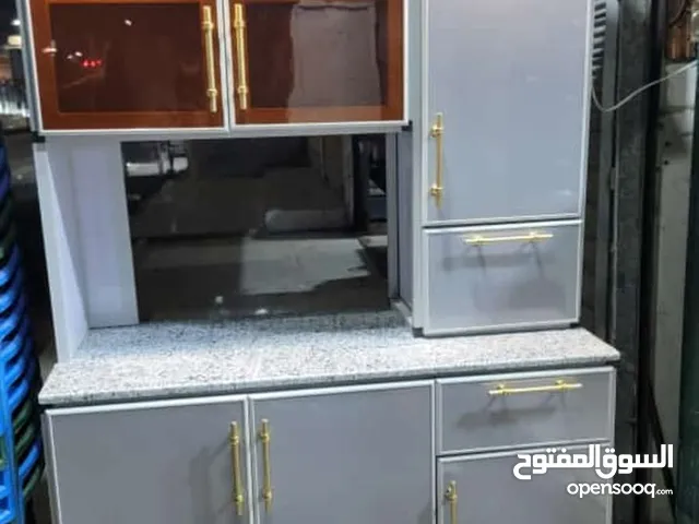 دواليب المنيوم مطابخ حديثه ومتقن نيسير سعودي خامه قويه ضد الرصاص