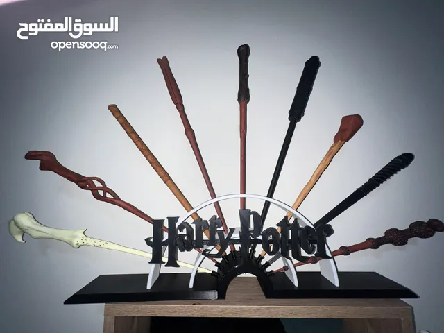 Harry potter wands collection + wand stand