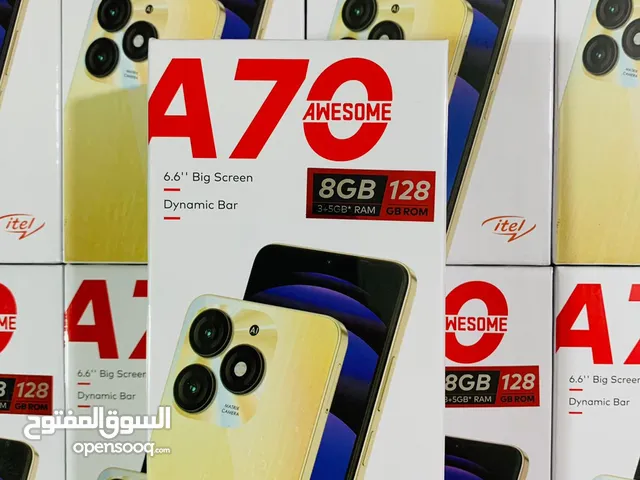الجهاز المميز ايتل/ itel A70 8GB-128G اقل سعر في المملكة