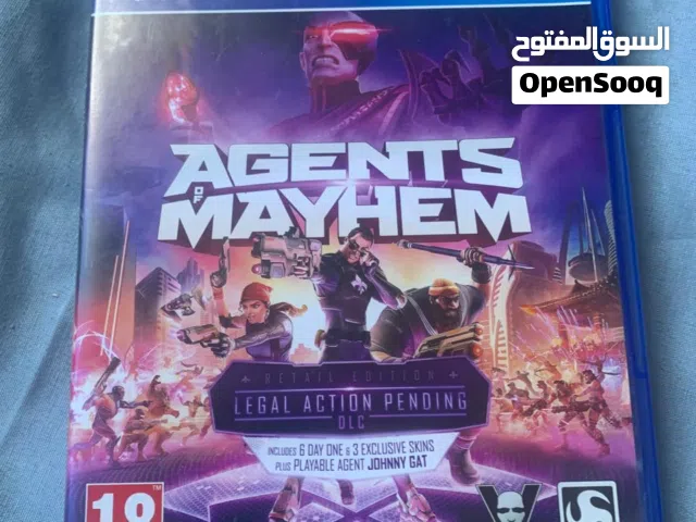 Agents Mayhem + Fifa 22 + Fifa 20 + Ghost Recon Break Point + Call Of Duty -Black Ops Cold War Ps4