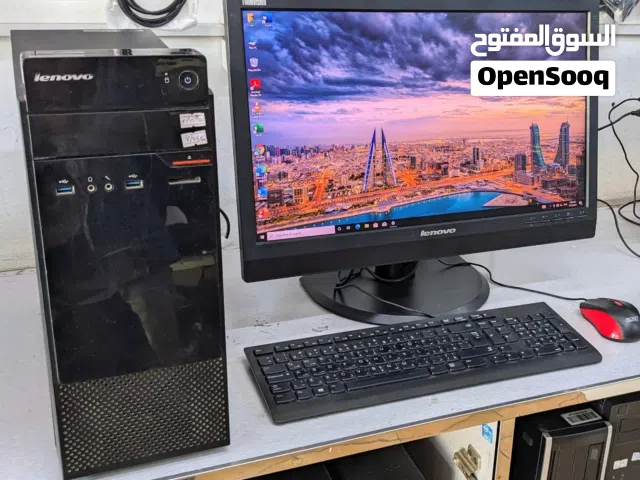 Lenovo i7 3.4Ghz PC 16 GB RAM 22"FHD Monitor Built-in Camera, Speaker Fast Working