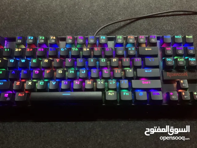 للبيع كيبورد Redragon K552 RGB استخدام فتره بسيطه نظيف جدا