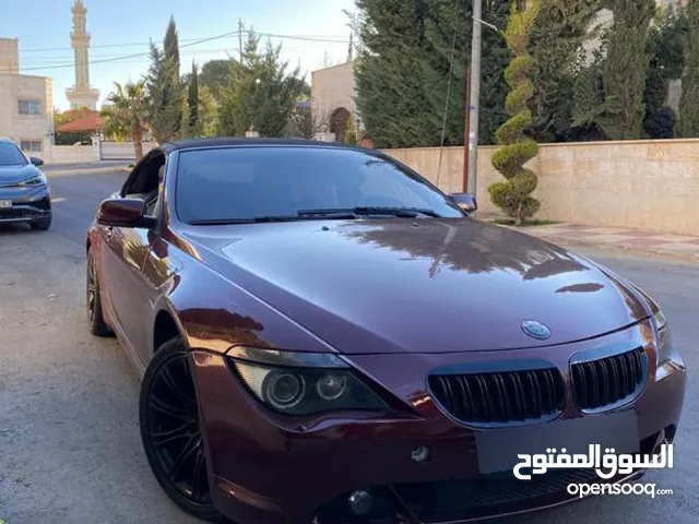 bmw 645ci 2006 سعر حرق