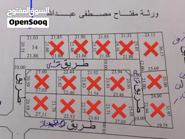 قطعة ارض بمقسم شاقان