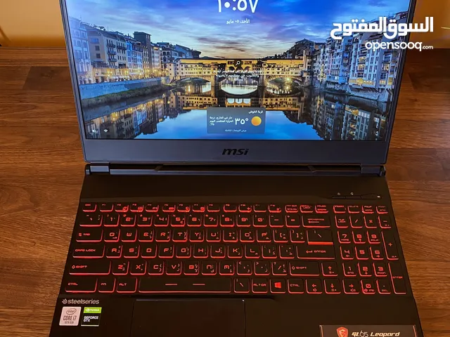 ام اس اي gl65 للبيع لابتوب قوي