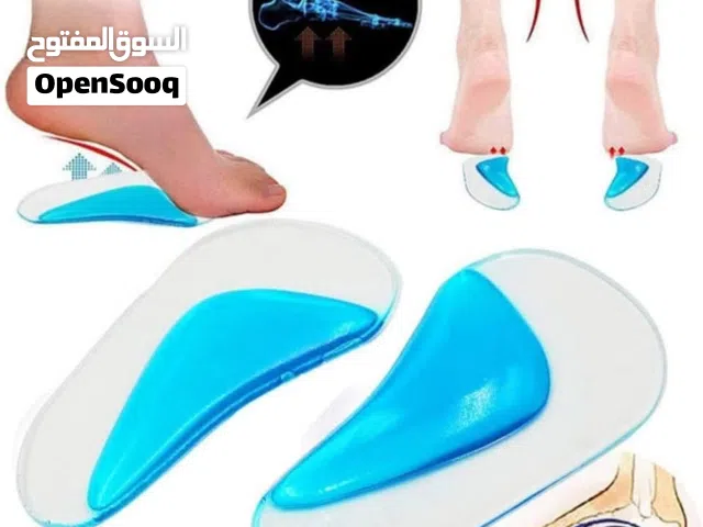 ضبان طبي سيليكون يساعد على علاج تبسط القدم flat foot ضابان احذيه وساده  التبسط للقدم