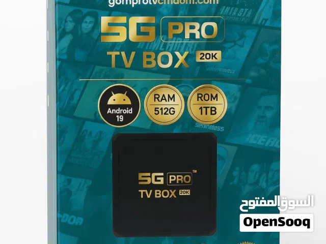 5G Pro TV Box Latest Version 2026 – Android 16 Smart TV Box with 256GB RAM 1TB ROM – 18K UHD GoogleB