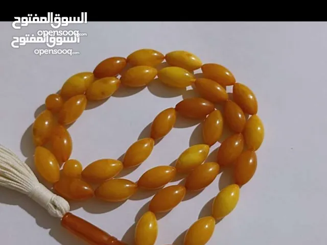 سبح كهرب حجر قديم راقية جدا