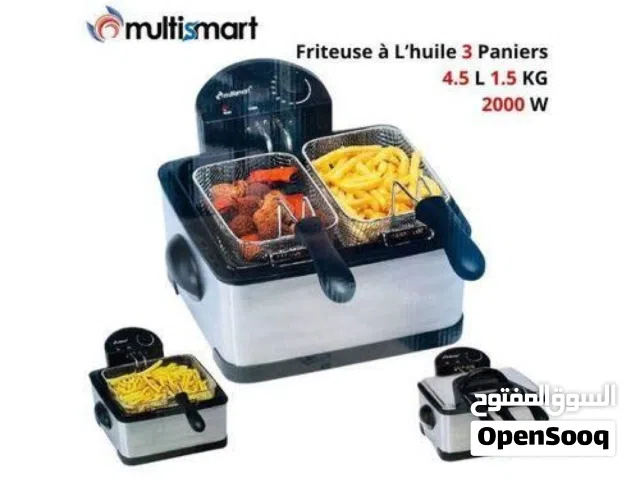 مقلاة عميقة مزدوجة 4.5 لتر  Multismart  Ms-fr1204