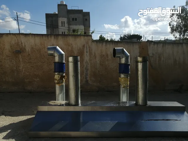 معدات مختلفه جريل، هود،باب المنيوم، صاج فلافل خزانات، صاج ستانليس ،نظام كاش كامل