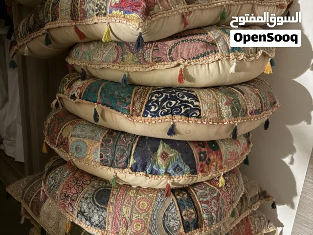 جلسات ارضيه من القماش الهندي