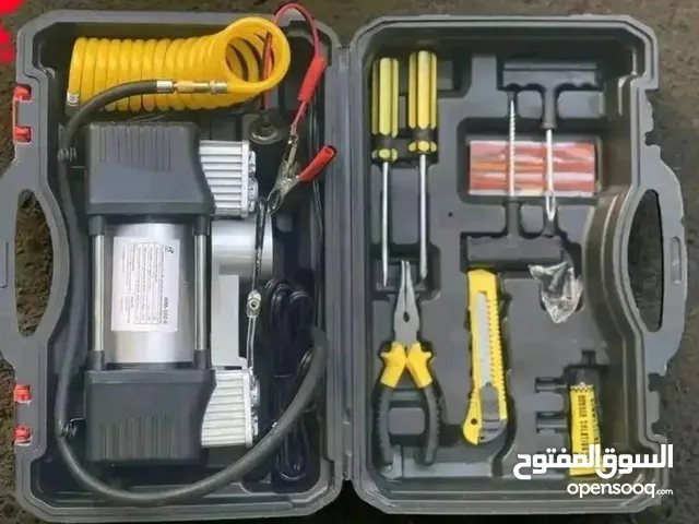 معبي هواء كفرات السيارات ابو جمل 2 بستون معاء جميع ادوات البنشر شنطة متكاملة وكالة ومضمون