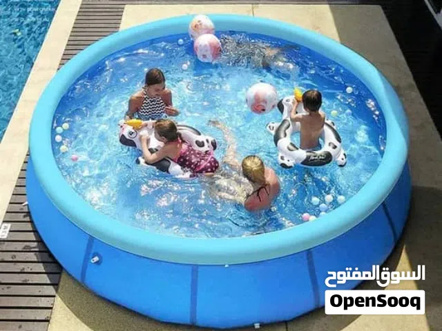 لماذا تختار حوض السباحة المتنقل من متجرنا؟  متعة عائلية لا تُضاهى: مثالي للأطفال