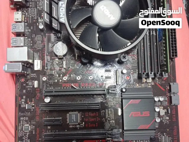 AMD RYZEN 5 2600X ,ASUS PRIME B350-PLUS , CRUCIAL 8GB RAM DDR4 (CPU,MB,RAM ONLY) - SERIOUS BYR