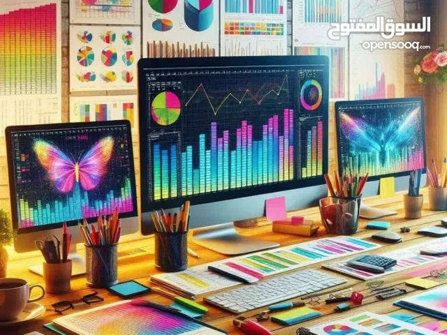 دورة احترافية في تصميم  التقارير التفاعلية  الاحترافية