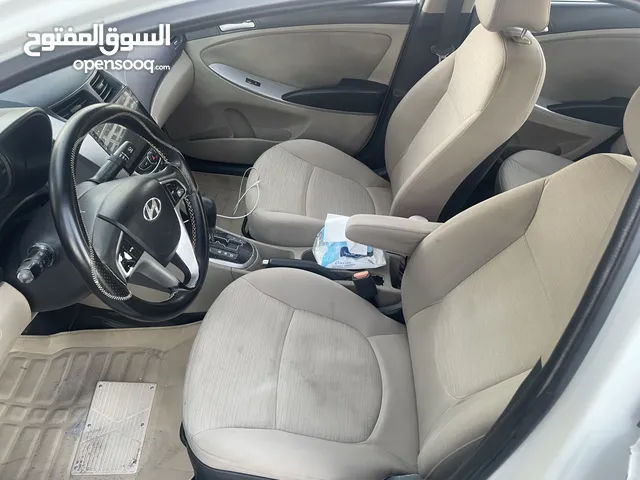 اكسنت 2016 لون ابيض موضح بالصور اي ضرر سونار كامل وسونار قبل يومين
