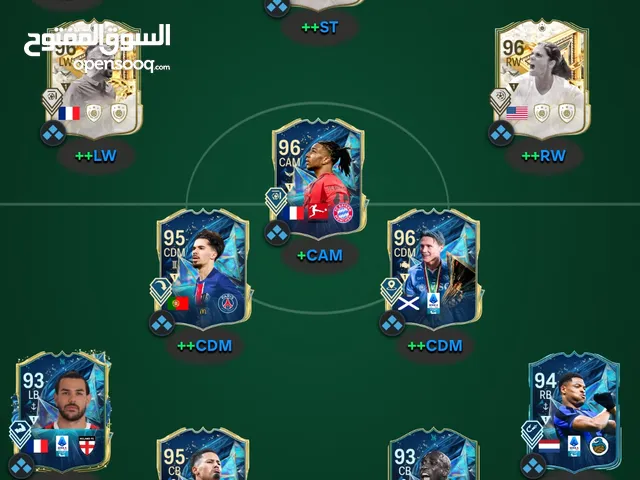 حساب فيفا و سوني للبيع حظه اسطوري و معاه مليون كوينز قابل للمفاوضه