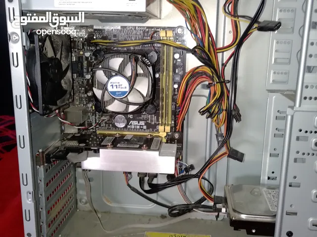 كمبيوتر مستعمل بحاله ممتازه شبه جديد مسموح التبديل مع 440 لعبه على ستيم