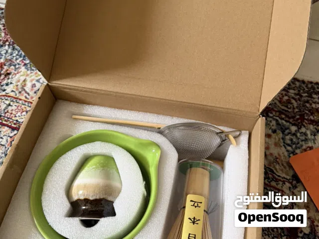 أدوات ماتشا فاخرة مع ماتشا هدية