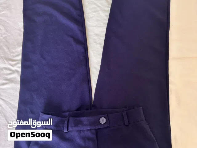 Comfortable navy blue pants. Formal vut comfy at the same time.