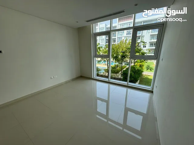 2bhk apartment with garden and pool view for rent in almouj muscat