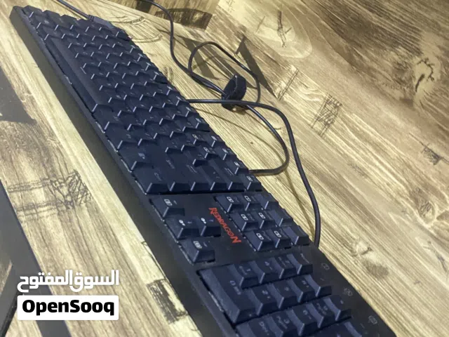 كيبورد ميكانيكي Redragon KAMA K578-BRRGB نظيف وسعره مناسب (كيبورد ريدركون)